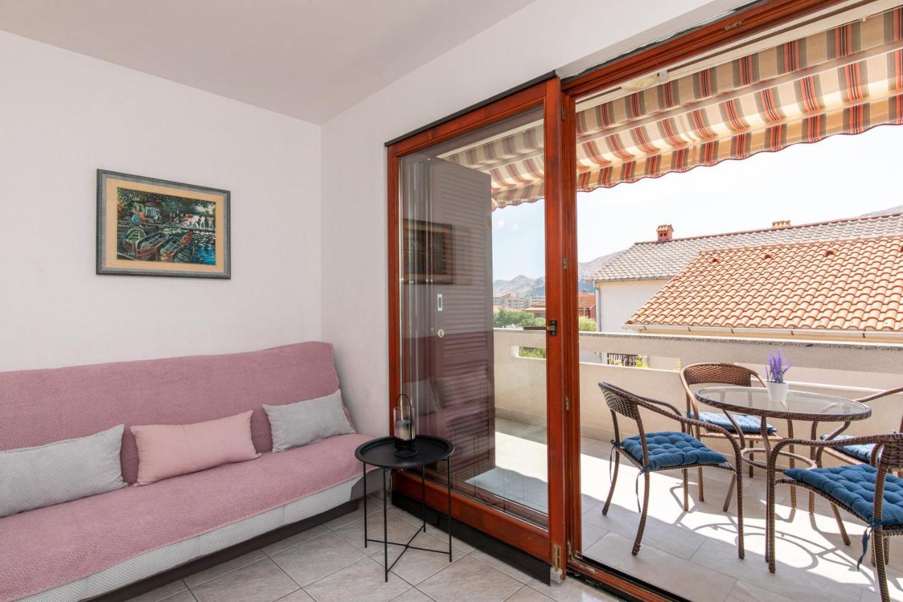 Apartment Valkovic Baska  Bagian luar foto